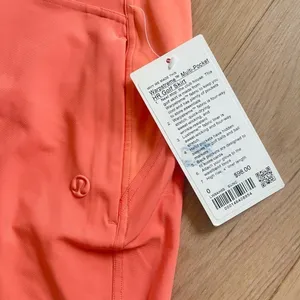 Lululemon‎ Warpstreme HR Golf Skirt Multi Pocket Peach Size 0 thumbnail 5