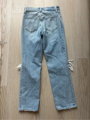 Abercrombie & Fitch 90s straight ultra high rise Straight Jeans thumbnail 4