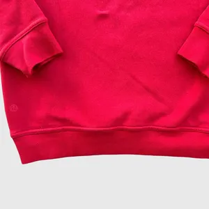 Lululemon All Yours Crewneck Sweatshirt Red Long Sleeve Pullover Women's Size 4 thumbnail 9
