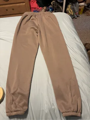 White Fox Boutique Brown Track Joggers thumbnail 2