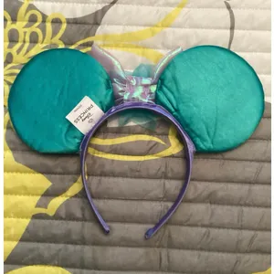 NWOT Disney Parks Lightweight The Little Mermaid Princess Ariel ear headband thumbnail 2