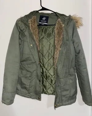 Beverly Hills Polo Club Army Green Coat thumbnail 2