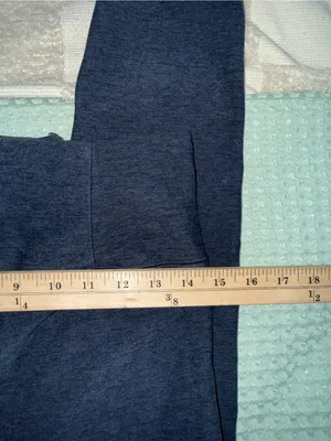 Vuori Womens High Rise Stretchy Leggings Blue Size Medium thumbnail 4