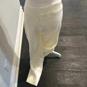 White Fox White Comfy Knit Lounge Pants thumbnail 4