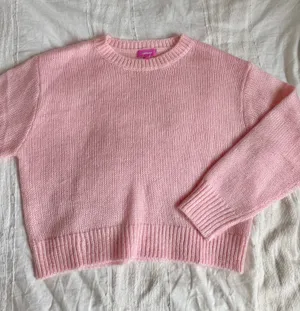 Edikted Kyrah Oversized Knit Sweater in Light Pink NWOT thumbnail 1
