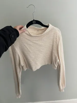 Anthropologie Cropped Mock Neck thumbnail 1