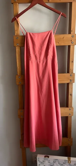 Aura pink dress thumbnail 1