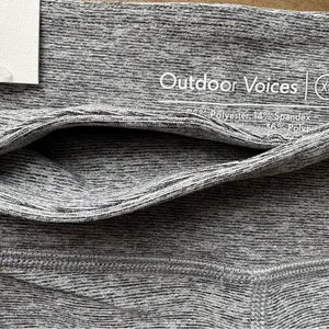 Outdoor Voices Warmup 10” Biker Shorts Ash Grey‎ Pocket Compression Size XS NEW thumbnail 4