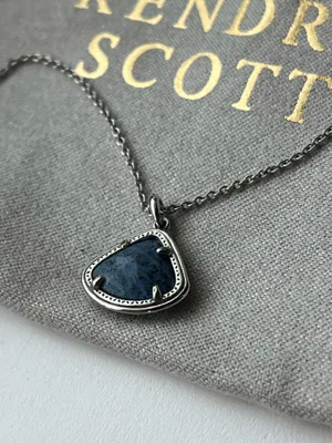 Kendra Scott Blue Lapis Pendant Necklace thumbnail 3