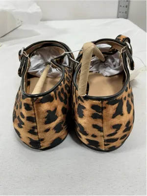 Womans New In Box A New Day Tamsin Leopard Print Mary Jane Flats 6 thumbnail 4
