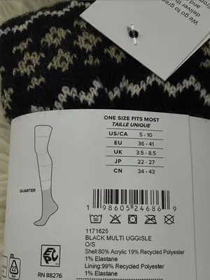 UGG Cressida Cozy Quarter Socks thumbnail 3