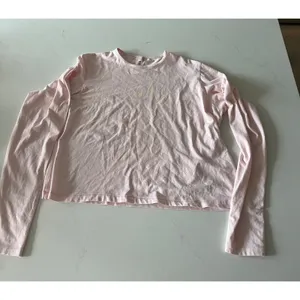 SKIMS New Vintage Crop Long Sleeve in Cherry Blossom 2X thumbnail 3