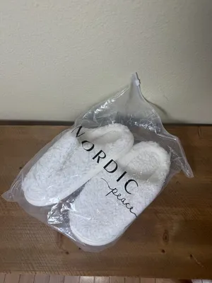 Nordic Peace Slippers Super Soft Size 40-41 Men's 7.5 Women's 9.5-10 NEW thumbnail 4