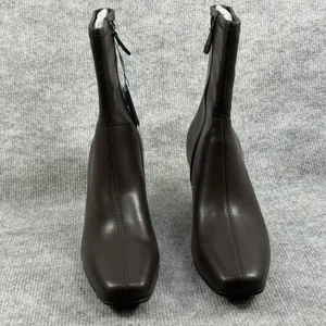 Aerosoles Size-10M Cinnamon Stretch Womens Ankle Boots Brown Faux Leather thumbnail 9