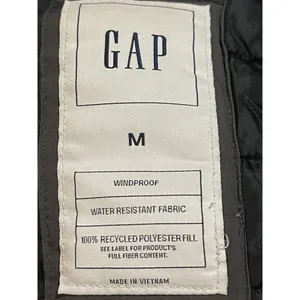 GAP Cold Control Puffer Coat‎ Gray Size M D-336 thumbnail 2