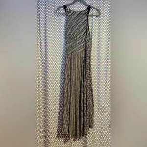 Anthropologie / Maeve | Salsola Striped Hi-Low Tie-Waist Maxi Dress, size XS thumbnail 6