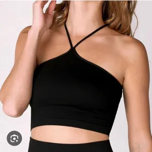 Brandy Melville Black Halter Neck Top thumbnail 1