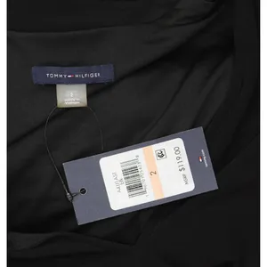 Tommy Hilfiger Womens Pleated Belted Knit Fit Flare Dress A4JJ1AST Black 2 thumbnail 3