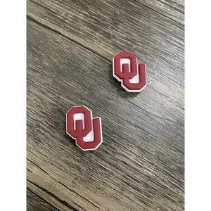 University of Oklahoma College Team Charm For Crocs Shoe Charms - 2 Pieces thumbnail 2