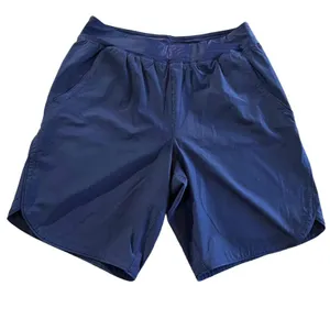 Lands' End Womens Athletic Shorts Size 10 Tall Navy‎ Blue Pull-On Stretch thumbnail 2