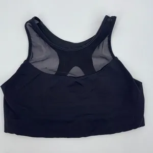 lululemon athletica Black Mesh-Back Sports Bralette thumbnail 1