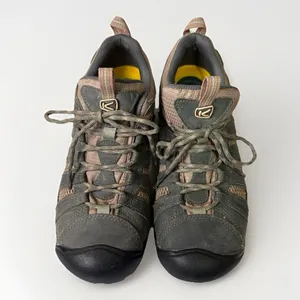 Keen‎ Women's Sz 10 Voyageur Drizzle/Fawn Hiking Boots Shoes Outdoors Camping thumbnail 3