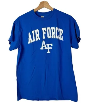 Air Force Academy Falcons Royal Blue‎ Graphic Short Sleeve T-Shirt M thumbnail 1