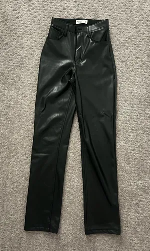 Abercrombie Leather Pants thumbnail 1