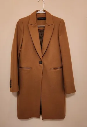 Zara Woman Tailored Single-Breasted Coat thumbnail 1