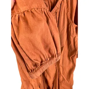 Daily Practice‎ by Anthropologie Boho Mollie Mini Dress Cocoa Powder Size Medium thumbnail 9