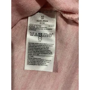 Banana Republic luxespun light Heathered‎ pink top sz XS thumbnail 7