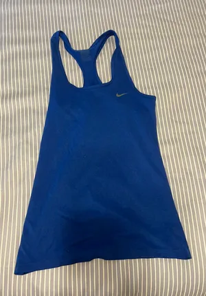 Blue Nike Dri-Fit Tank thumbnail 1