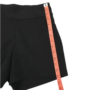 LULULEMON Shaped Away From The Body Solid Short 3" Women Sz 4 Black Athletic thumbnail 12
