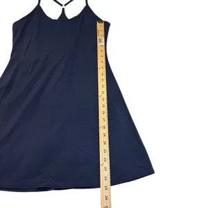 Outdoor Voices Navy Blue Athletic‎ Tennis Dress Built in Shorts Size M thumbnail 12