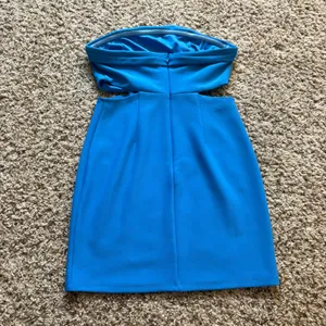 Princess Polly Alaska Strapless Mini Dress in Blue Size Women’s 4 - Small thumbnail 2