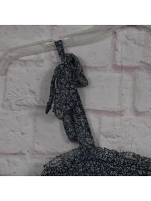 Abercrombie & Fitch Medium Floral Smocked Tank Top thumbnail 3