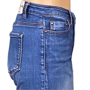 DESIGUAL EXOTIC Celana jeans- Pakaian Jadi Wanita- floral appliqué Size 30 EUC thumbnail 7