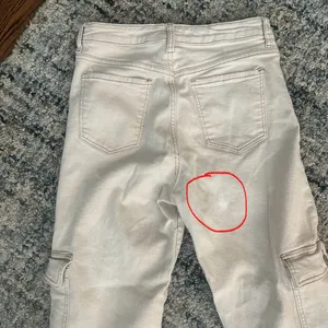 S.O.N.G. Cargo Street Jean in Off-White/Cream thumbnail 6
