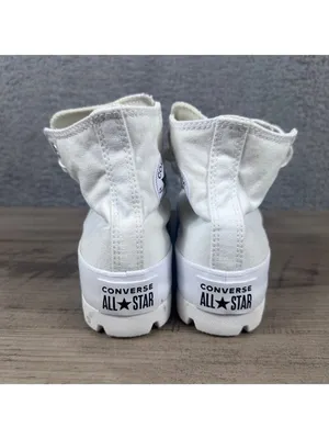 Converse Chuck Taylor All Star Lugged Women’s High Top Sneakers White Size 5.5 U thumbnail 6
