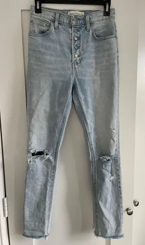 Aritzia Denim Forum The Took High Rise Slim thumbnail 1