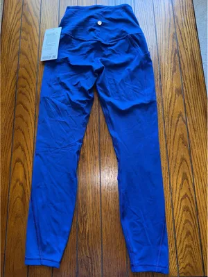 Lululemon Align With Pockets High Rise 25” Clubhouse Blue Size 4 NWT thumbnail 2