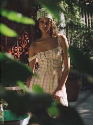 For love & Lemons Rue Midi Dress thumbnail 8