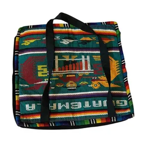Vintage Guatemala Needle Point‎ Boho Lightweight Purse/Tote Nwot Unbranded thumbnail 1