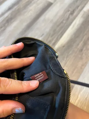 Coach Navy Blue Leather East West Crossbody Bag thumbnail 11