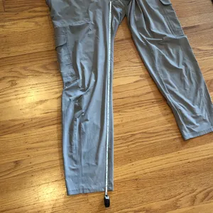 Athleta Khaki Straight Leg Cargo Pants, 16 Tall thumbnail 9
