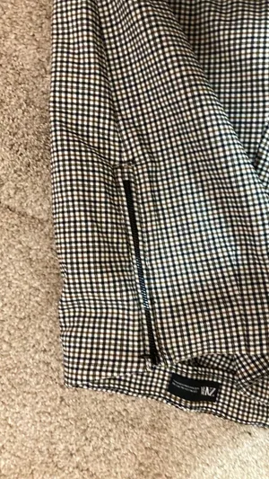 ZARA Plaid Skinny Pants thumbnail 4