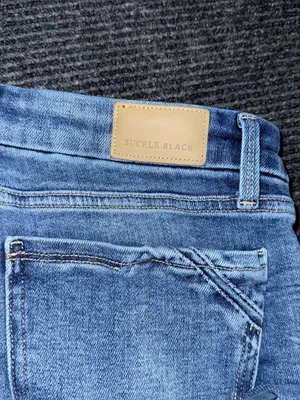 Buckle Black Fit No 53 Bootcut Stretch Jeans 29 x 32 Mid Rise BBW6814R EUC thumbnail 5