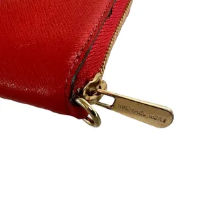 Michael Kors small red leather wallet thumbnail 5