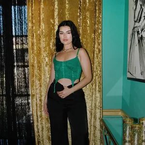 Princess Polly NWT Emmanuel Lacy Corset Top Green Adjustable Straps thumbnail 9