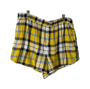 Aerie‎ Flannel Plaid Boxer Shorts Size XXL New thumbnail 1